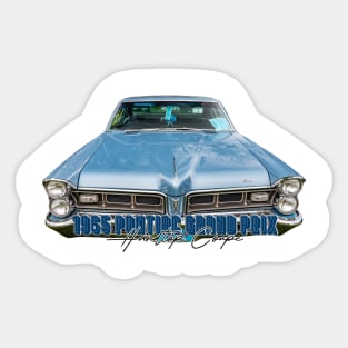 1965 Pontiac Grand Prix Hardtop Coupe Sticker